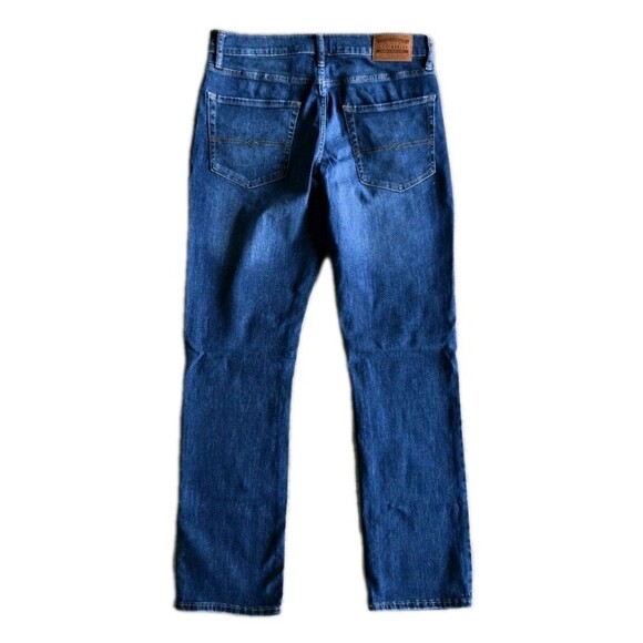 Lucky Brand 34x29 Men's 223 Straight Stretch Classic 5-Pocket Blue Denim Jeans - Picture 11 of 13